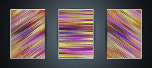 Colorful background illustration. Abstract gradient artwork. Minimal flat style