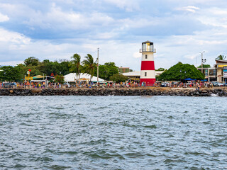lighthouse on the coast, Puntarenas, Faro