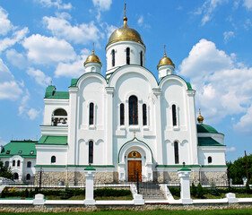 Tiraspol, Transnistria, Moldova: The Church of the Nativity or Christmas Church or Cathedral of the...
