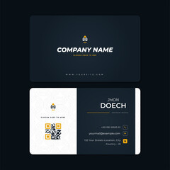 editable, professional business card