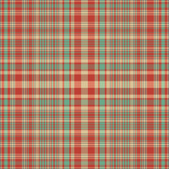 Tartan plaid pattern with texture and retro color.