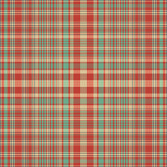 Tartan plaid pattern with texture and retro color.