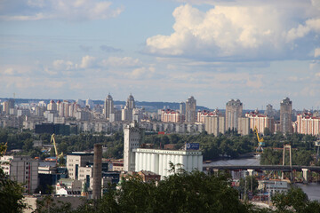 Fototapeta na wymiar The capital of Ukraine Kyiv