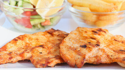 grilled chicken steak