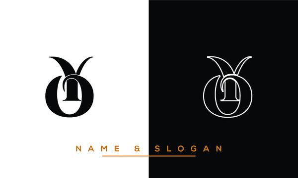 OY,  YO,  O,  Y    Abstract  Letters  Logo  Monogram