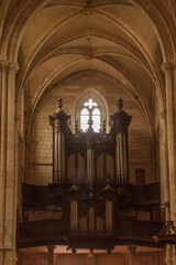 Fototapeta na wymiar Bayeux cathedral in French Normandy