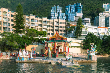 Tin Hau and Kwun Yum Statues are located at the southeastern end of Repulse Bay is a quaint Taoist...