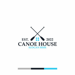 Canoe House logo design