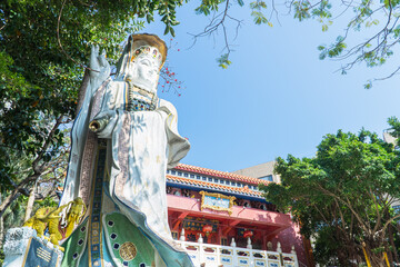 Tin Hau and Kwun Yum Statues are located at the southeastern end of Repulse Bay is a quaint Taoist...