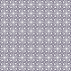Abstract flower pattern on white background