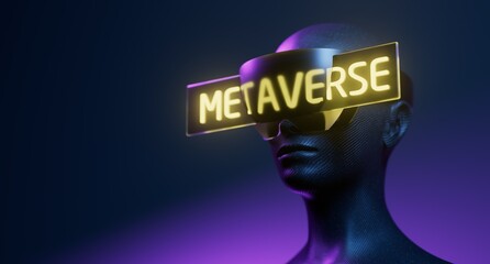 Metaverse virtual reality futuristic web3 internet avatar augmented reality technology, virtual worlds, simulation, platform, nft, defi decentralized finance	
