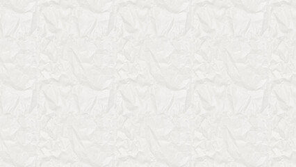 Abstract White Crumpled paper texture background