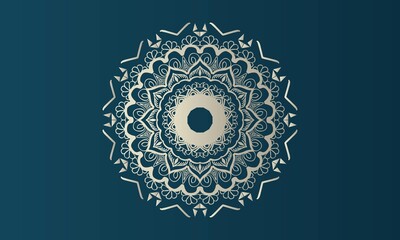 Stylish Mandala Pattern Design Illustration
