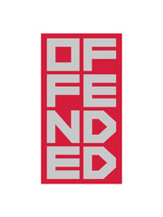 Schild Offended Logo 