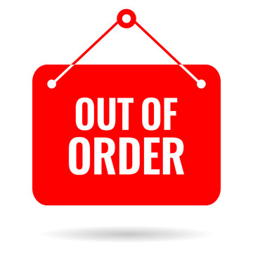 Out of order vector sign
