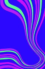 abstract colorful wavy background