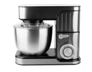 Food processor isolated on a white.Food processor isolated on a white.