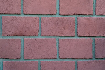 Obraz premium Block rojo muro