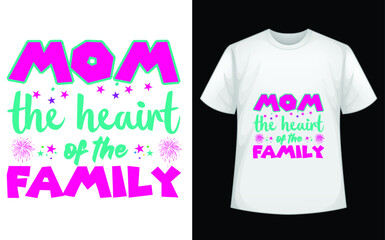 I Have Two Titles Nurse and Mom - Mother's day T-Shirt Design victor files