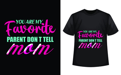 I Have Two Titles Nurse and Mom - Mother's day T-Shirt Design victor files