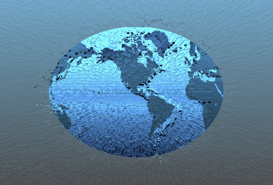 Illustration of a globe