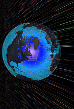 Illustration of a globe