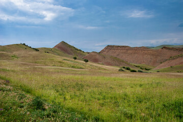 landscape in the mountains