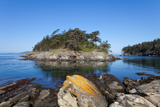 USA, Washington, San Juan Islands, Patos Island, Active Cove