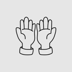 Obraz premium praying icon You can have praying icons to complete your icon collection with a religious theme