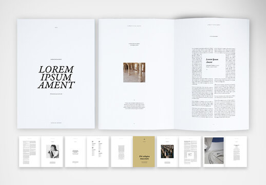 Brochure with Harmonious Overall Unity