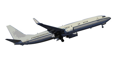 Illustration of an Airplane without Background AI (EPS) y JPEG