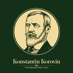 Great Russian artist. Konstantin Korovin was a leading Russian Impressionist painter.