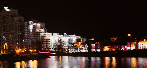 night view country