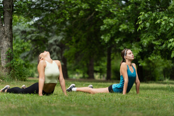 Doing some yoga