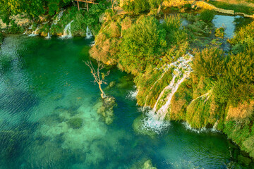 Waterfalls at Croatia