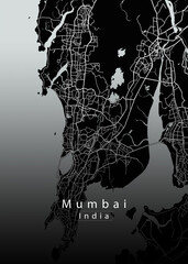 Mumbai India City Map