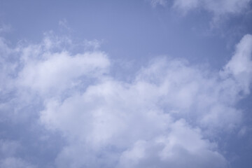 blue sky with clouds