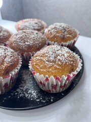 cakes on a plate