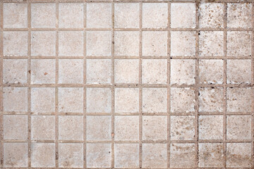 Textura acera cuadros de cemento