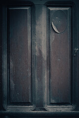 Fototapeta na wymiar Detalle de Vieja puerta de madera