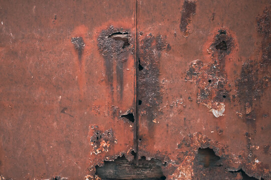 Textura metálica oxidada antigua