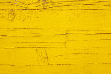 Pintura amarilla sobre madera antigua - obrazy, fototapety, plakaty