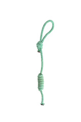 green cord isolated on white