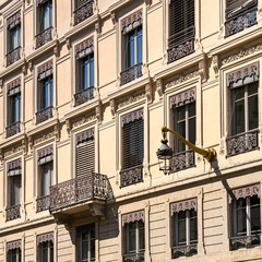 Obraz premium Lyon facade