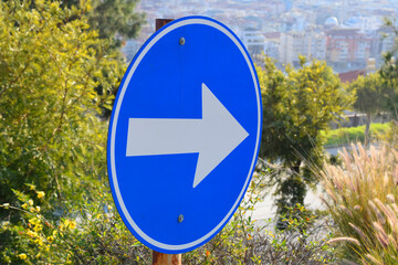 road signs, arrow, traffic rules,