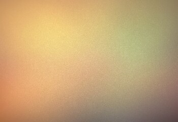 Vintage sanded empty wall background of green pink halftone. Smooth textured surface.