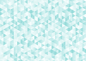 Triangle lightblue white abstract geometric gradient background