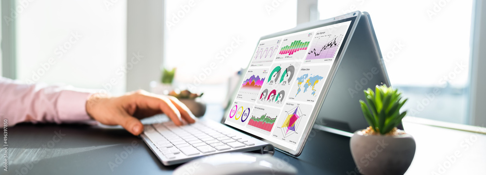 Aufkleber digital data technology