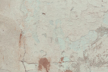 Pastel concrete wall with natural defects. Fragment of the cement surface with natural texture. Monochrome palette of shades.