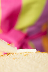 Recheando bolo com creme de buttercream
